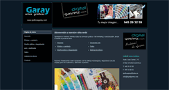 Desktop Screenshot of graficasgaray.com