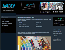 Tablet Screenshot of graficasgaray.com